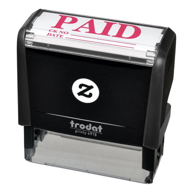Paid Stamp Self Inking Stamp (Product)