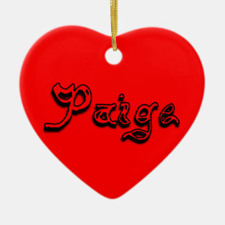 Paige Ornament