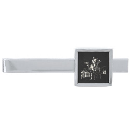 Paimon’s Radiant Journey Silver Finish Tie Bar