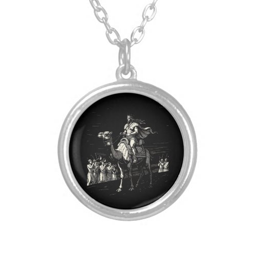 Paimon’s Radiant Journey Silver Plated Necklace