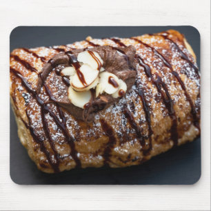 Pain au chocolat croissant mouse pad