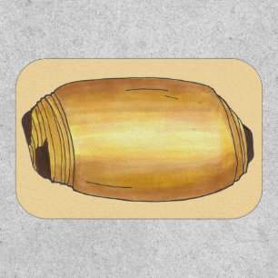 Pain au Chocolat French Food Croissant Pastry Patch