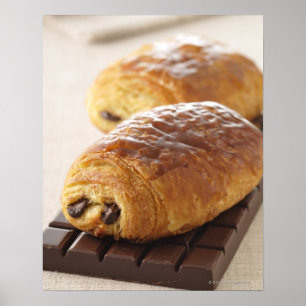 pain au chocolat poster
