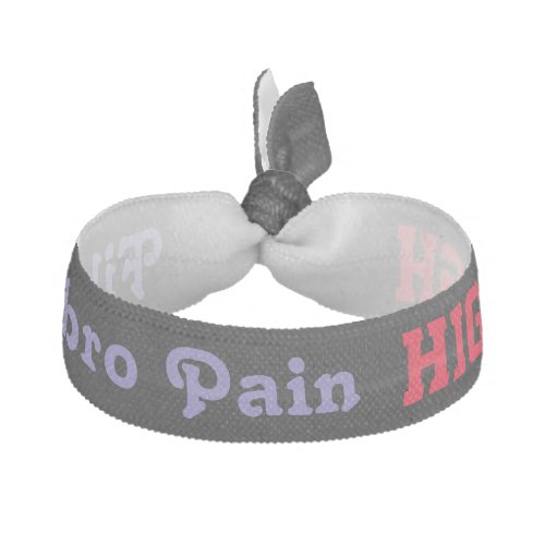 Pain Awareness Fibromyalgia Bracelet Elastic Hair Tie