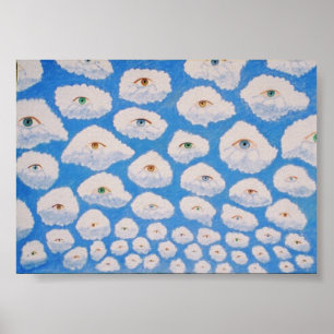 pain clouds poster