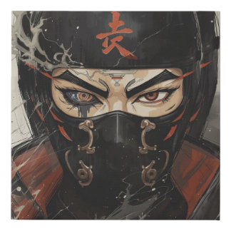 Pain faux canvas print