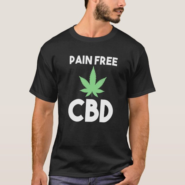 Pain Free Cbd T-Shirt (Front)