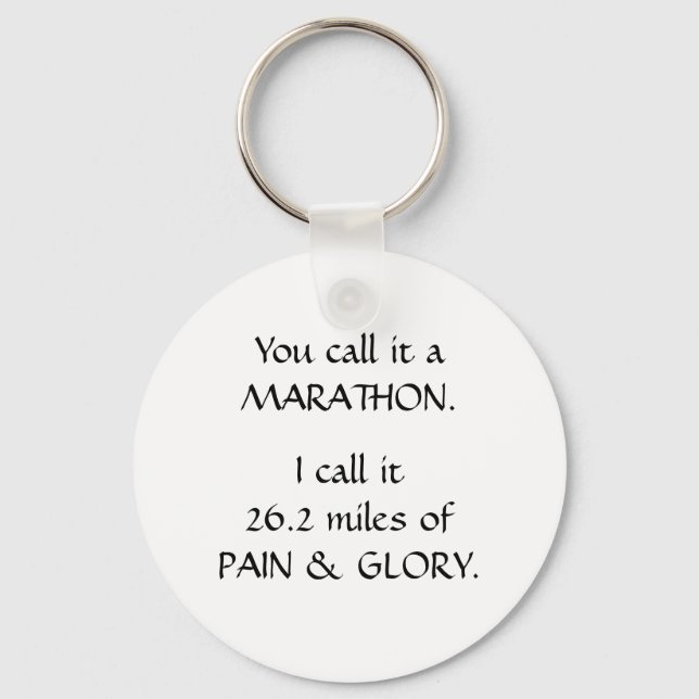 Pain & Glory Keychain (Front)
