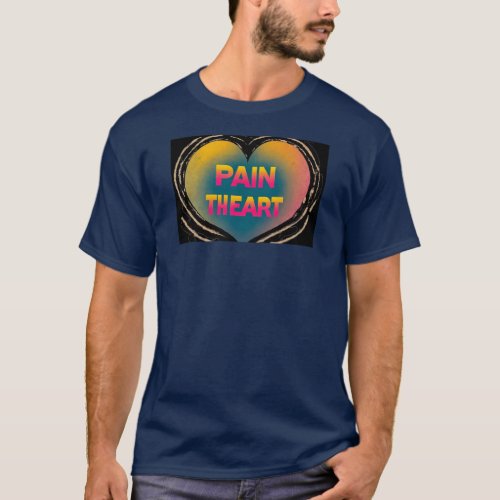 Pain Heart Graphic Tee