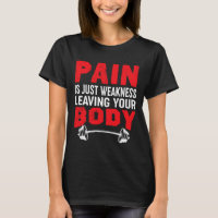 Pain Is Just Weakness Leaving Your Body Bodybuildi