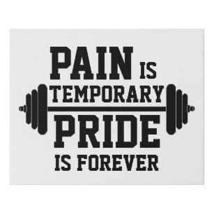 Gym Motivational Canvas Art Prints Zazzle