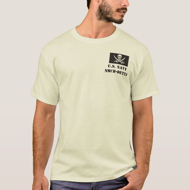 PAIN IS WEAKNESS LEAVING THE BODYU.S. NAVY SEAB... T-Shirt (Front)