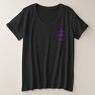 PAIN MANAGEMENT IS SUICIDE PREVENTION PLUS SIZE T-Shirt