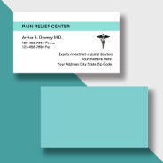 Pain Relief Medical Business Cards at Zazzle