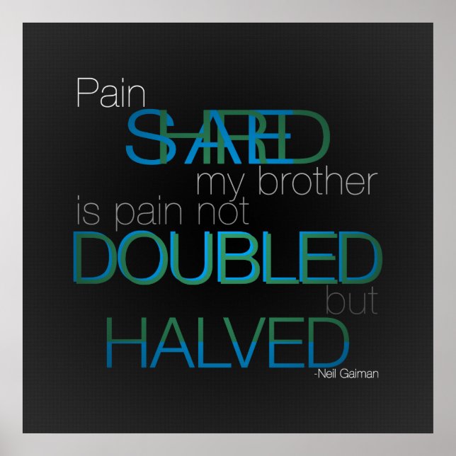 Pain Shared Poster (Front)