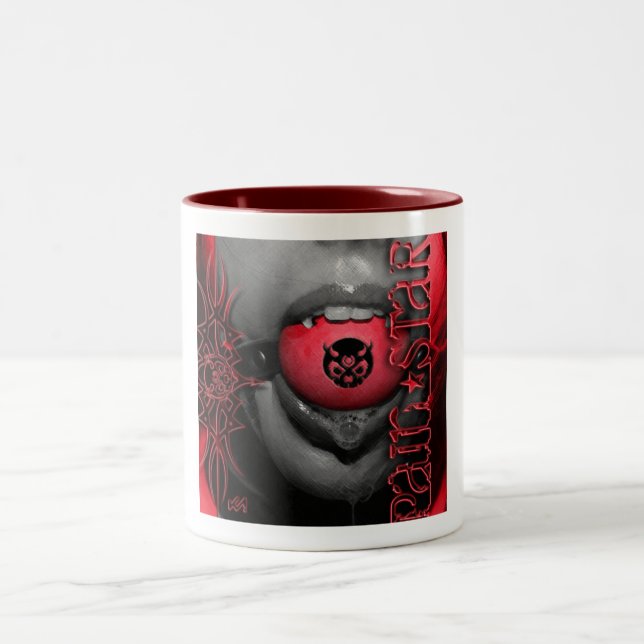 Pain Star Ball Gag Mug (Center)