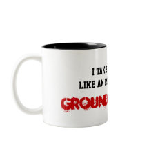 Pain Star MMA-Ground&Pound Mug