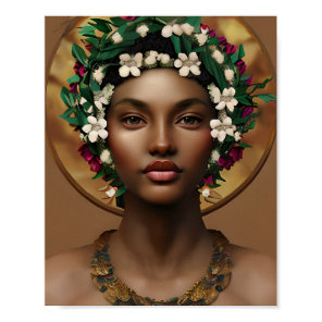 Pain to Power | African-American Queen Poster