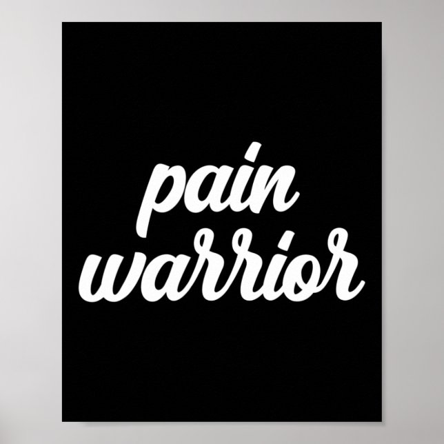 Pain Warrior Crps Awareness Month Rsd Chronic Dise Poster (Front)