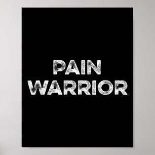 Pain Warrior Crps Awareness Month Wear Orange Chro Poster