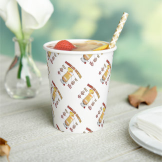 PAINKILLER Cocktail Recipe Art   Paper Cups