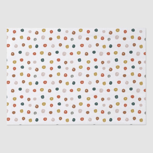 Paint Abstract Pattern Tissue Paper (Front)