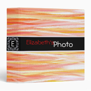 Paint Acrylic Abstract Album Photo #5 3 Ring Binder