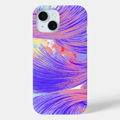 Paint and Feathers  iPhone 15 Case