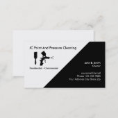 Paint And Pressure Cl Business Cards (Front/Back)