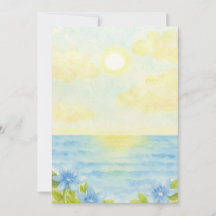 Paint Beach Invitation