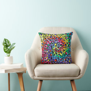 Paint Blast  16x16 Throw Pillow