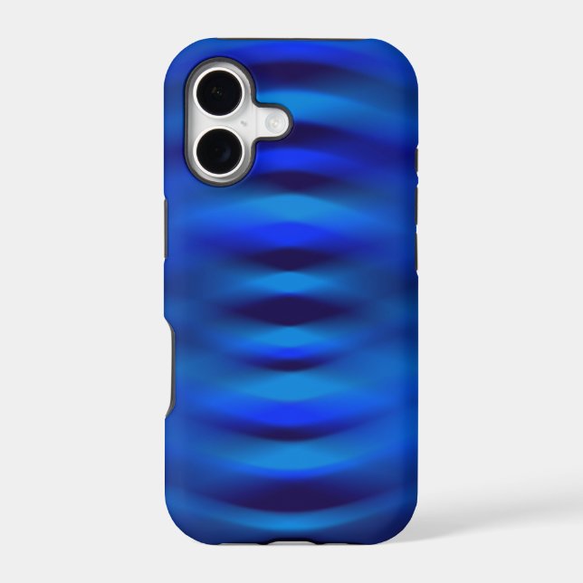 Paint Blue Background Iphone Case (Back)