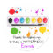 paint box with splatters