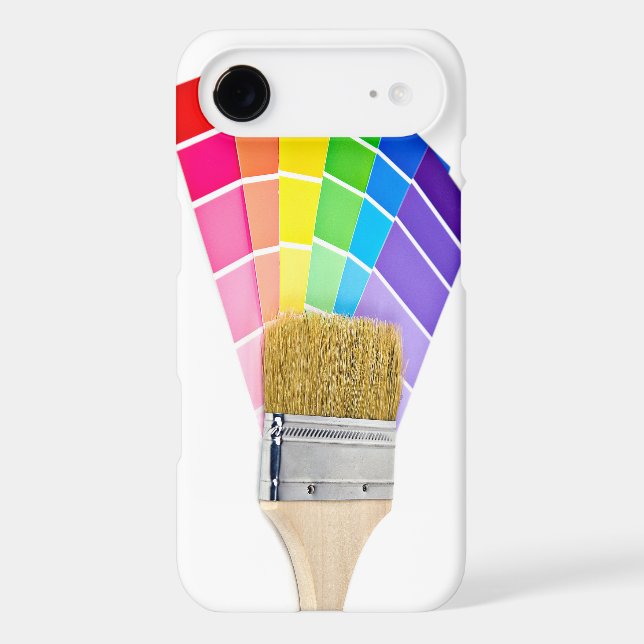 paint brush on paint colors Case-Mate iPhone case (Back)