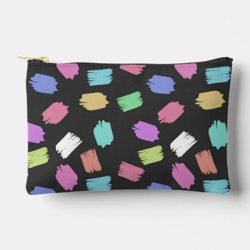 Paint Brush Strokes Colorful Brush Strokes Accessory Pouch