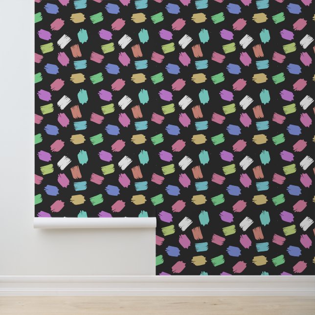 Paint Brush Strokes, Colorful Brush Strokes Wallpaper (Application)