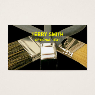Paint Brush Business Cards & Templates | Zazzle