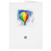 Paint by Numbers Card: Balloon (Back)