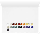 Paint by Numbers Card: Boat (Inside Horizontal (Bottom))