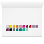 Paint by Numbers Card: Graffiti Girl (Inside Horizontal (Bottom))