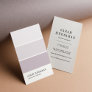 Paint Chip | Editable Color Interior Designer Business Card