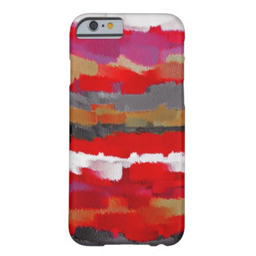 Paint Color Splatter Brush Stroke 19 Barely There iPhone 6 Case