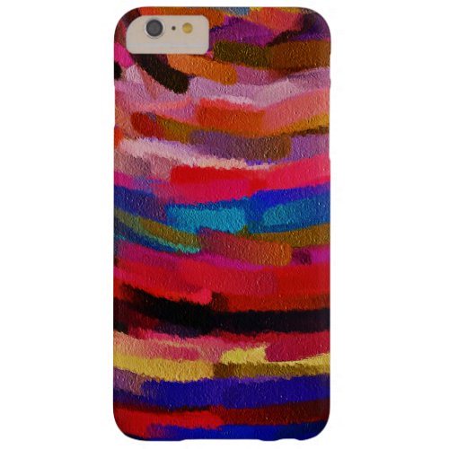 Paint Color Splatter Brush Stroke 8 Barely There iPhone 6 Plus Case