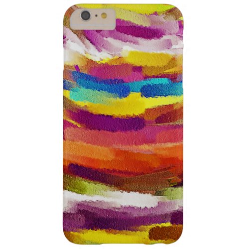 Paint Color Splatter Brush Stroke 9 Barely There iPhone 6 Plus Case