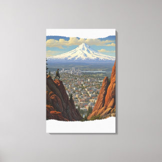 Paint Don’t Blink Canvas Print