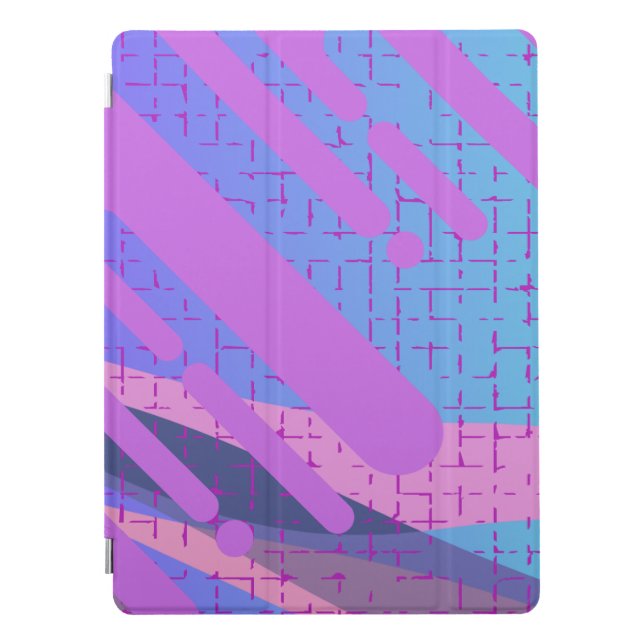 Paint Drip Vivid Abstract  iPad Pro Cover (Front)
