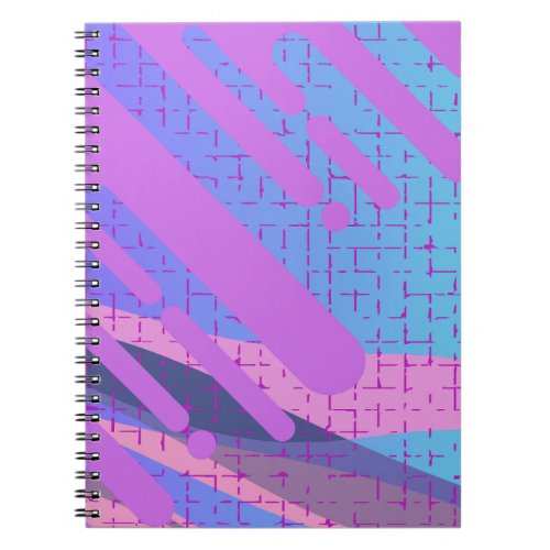 Paint Drip Vivid Abstract  Notebook