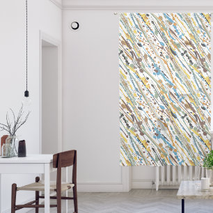Paint Drizzle Curtain