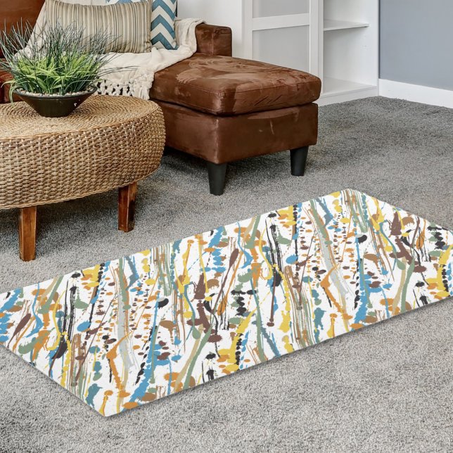 Paint Drizzle Small Area Rug (Creator Uploaded)