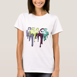 paint drop PEACE T-Shirt